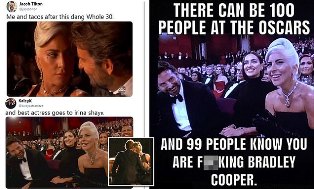 Tercyduk di Oscar 2019, Lady Gaga dan Bradley Cooper di-`Bully` Netizen 
